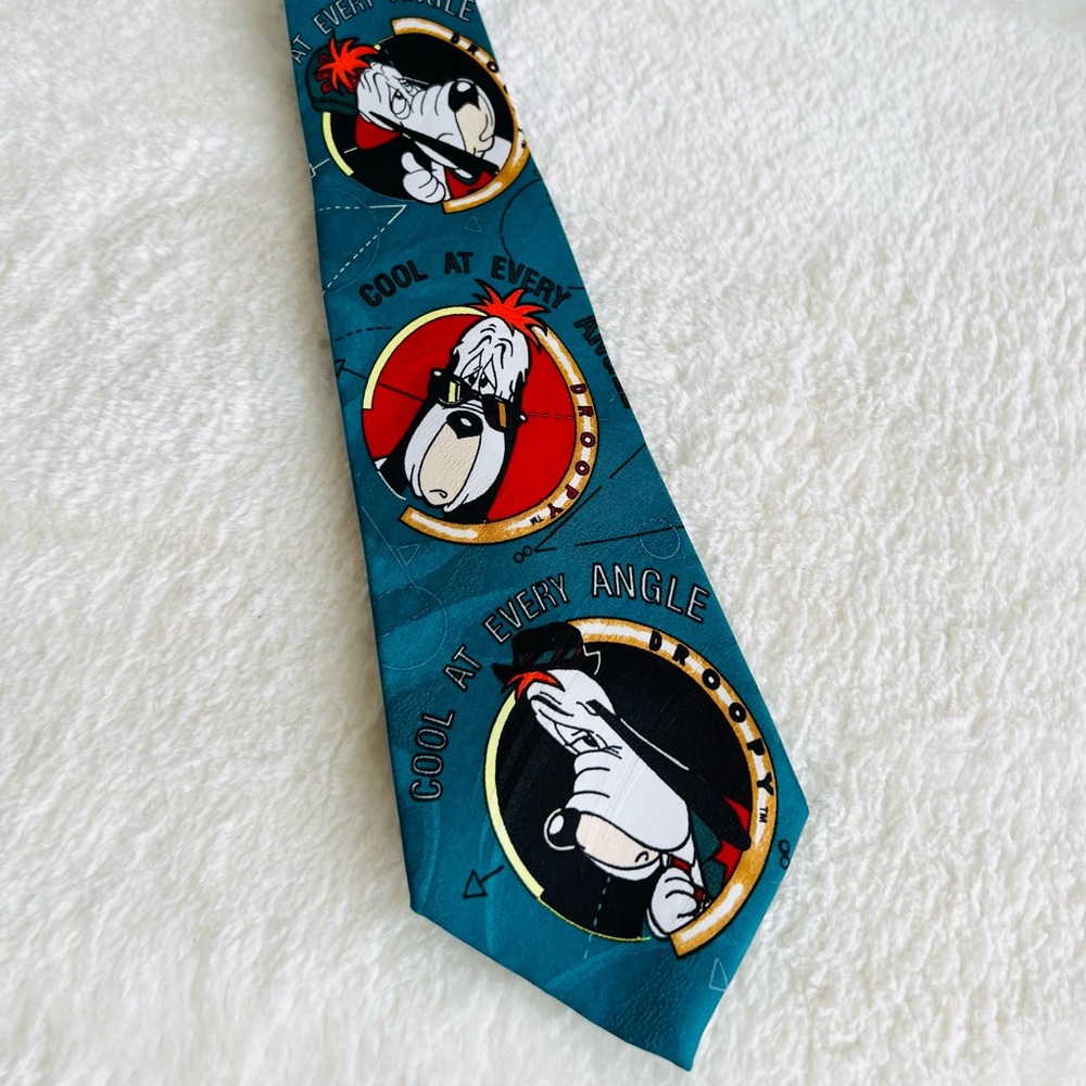 VINTAGE Droopy Dog Looney Toons Tie